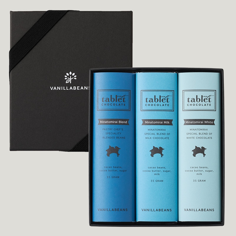 タブレットショコラ・みなとみらいセレクション3枚入 VANILLABEANS公式