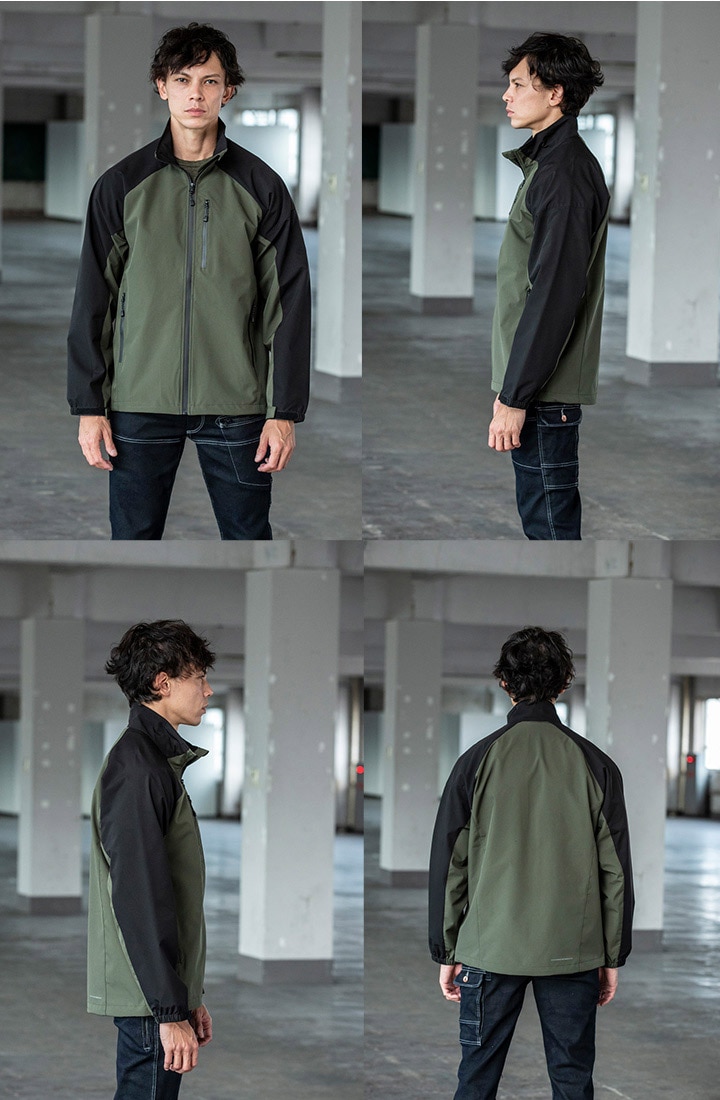 ブルゾン 32135 長袖 防風 撥水 クロダルマ メンズ ジャケット