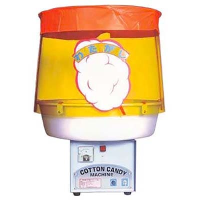 電動 全自動わた菓子機（CA-7型）800W 能力：3～5本／分 | 2.模擬店