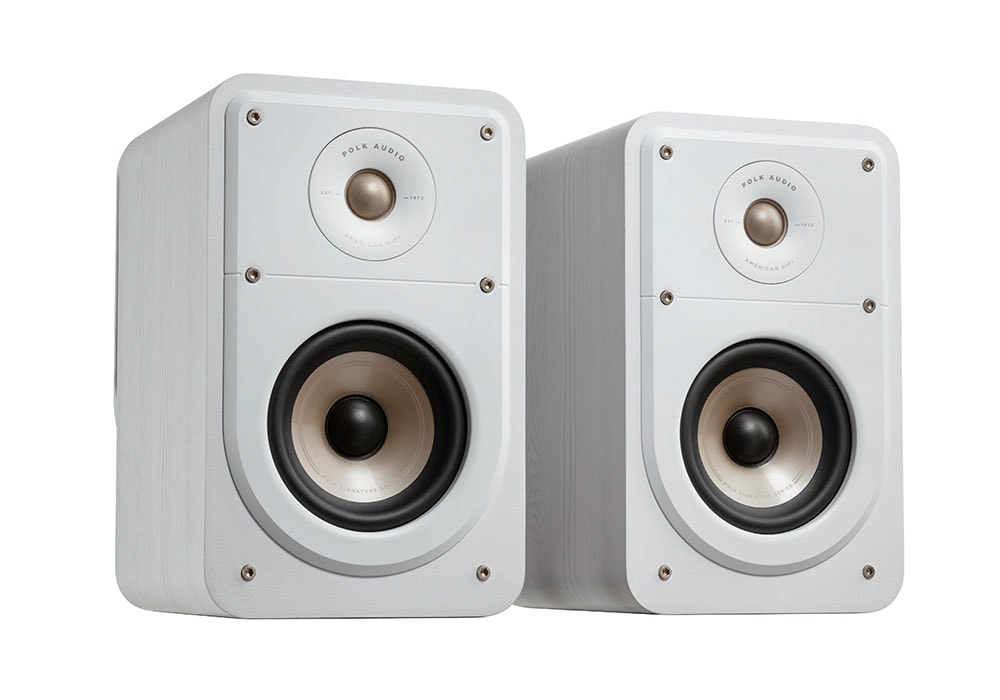 Polk Audio - ES15/WHT/ホワイト（ペア）ブックシェルフスピーカー《e