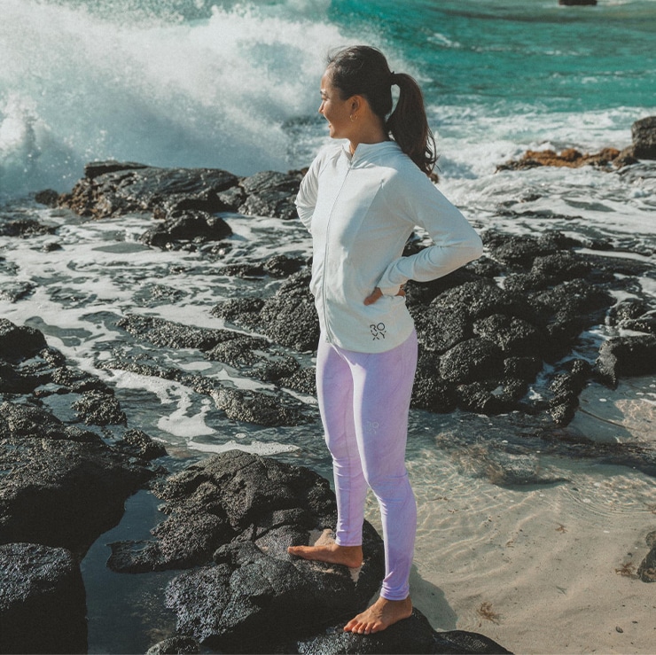 アウトレット ROXY ロキシー SPIRITED LEGGINGS レギンス MULTI BLACK