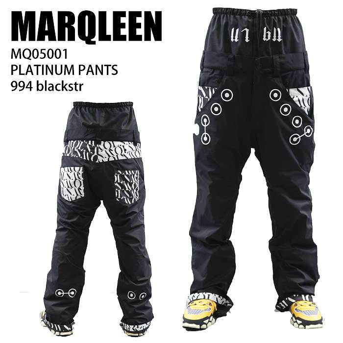 MARQLEEN マークリーン MQ05501 PLATINUM PANTS 994 blackstr 24-25