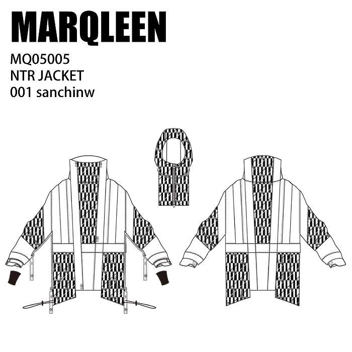 MARQLEEN マークリーン MQ05005 NTR JACKET 001 sanchinw 24-25 ウエア