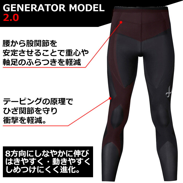 15%OFF ワコール Wacoal CW-Xメンズ CWX ジェネレーターモデル2.0