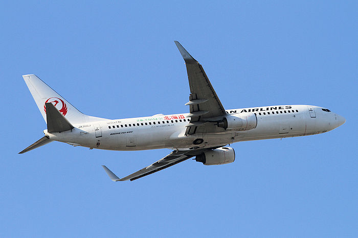 さあ、でかけよう！北海道 JAL（日本航空） B737-800 JA306J