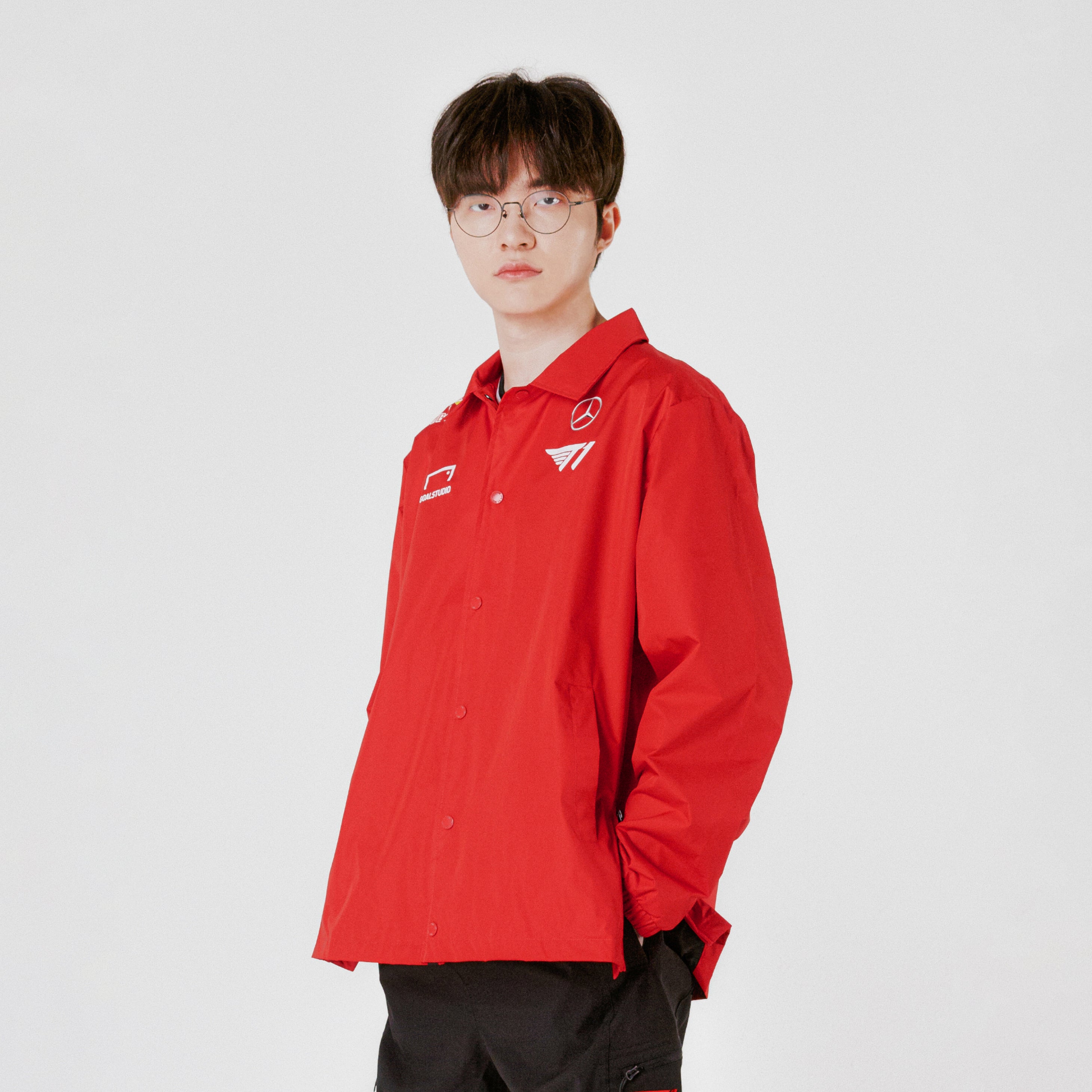 スポーツ選手 T1 UNIFORM WORLDS 2025 JACKET SIZE M 2025 T1 WORLDS