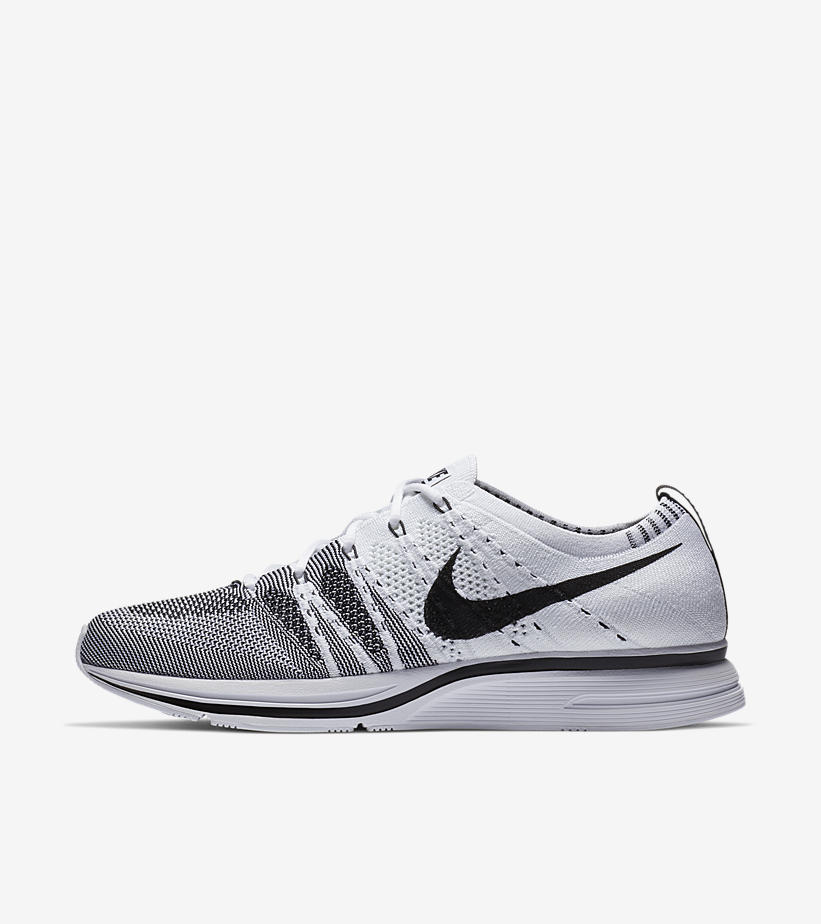 NIKE FLYKNIT TRAINER WHITE BLACKが7/27に国内発売予定【直リンク有り