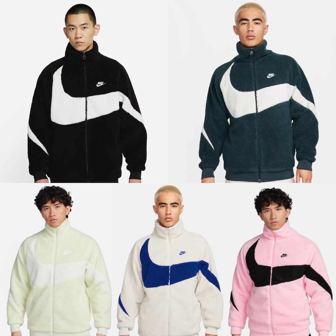 NIKE BIG SWOOSH SHERPA BOA JACKET 2023年モデル 5カラーが9/16に国内