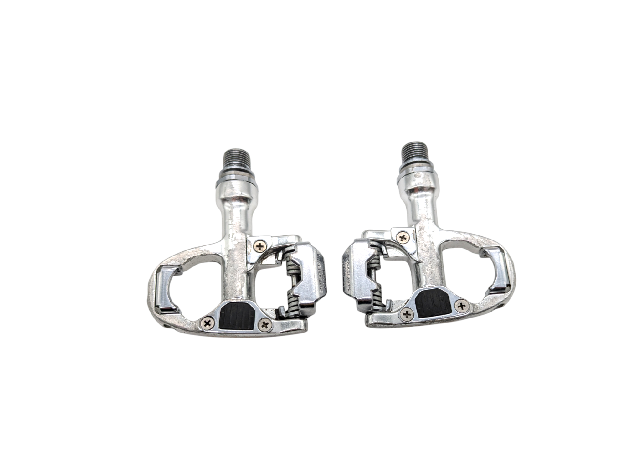 Shimano Dura Ace PD-7700 Clipless Pedals Click Silver Cleats