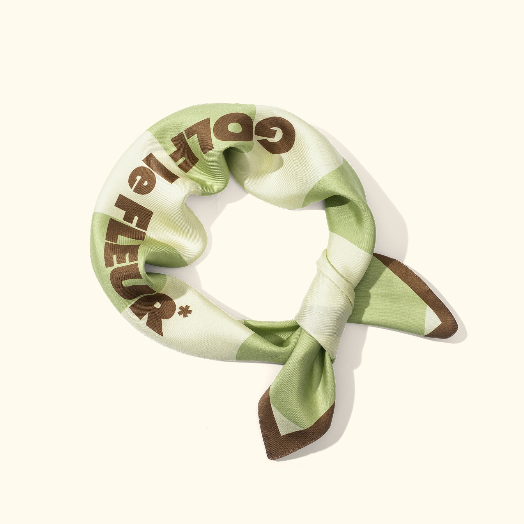 Wavy Stripe Silk Scarf Mint – GOLF le FLEUR*