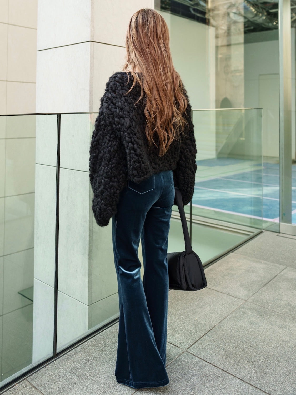 ビッグスラブ クロップド Cardigan