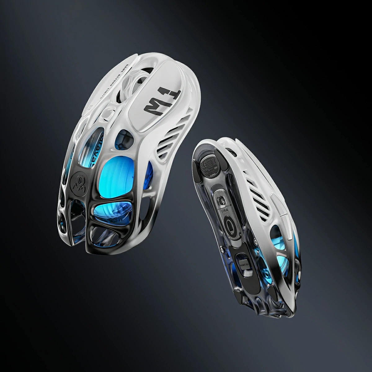 Mercury M1 Pro ゲーミングマウス グラデーションブラック | 高精度