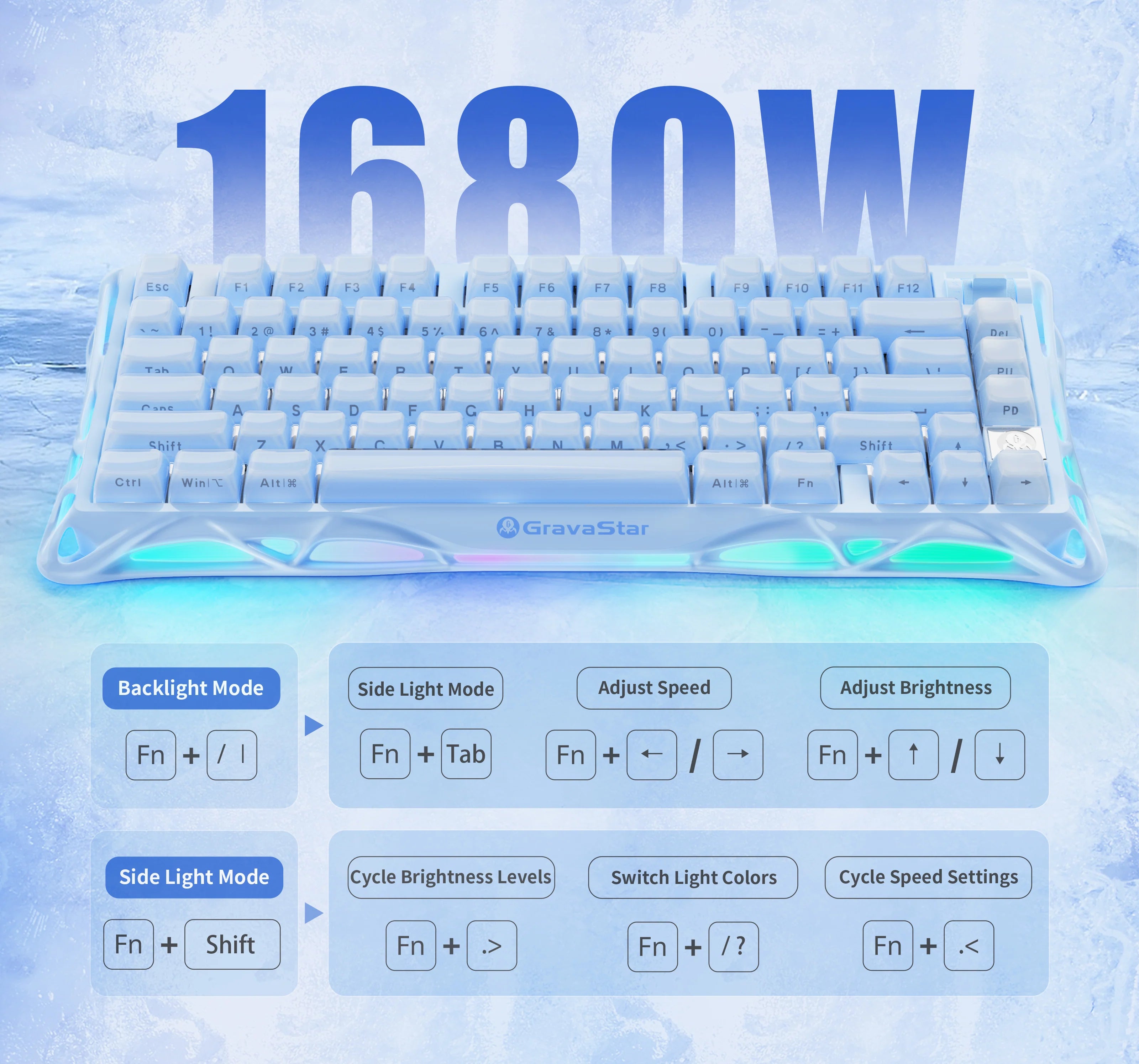 Mercury K1 スペシャルエディション ‐ アイスブルー