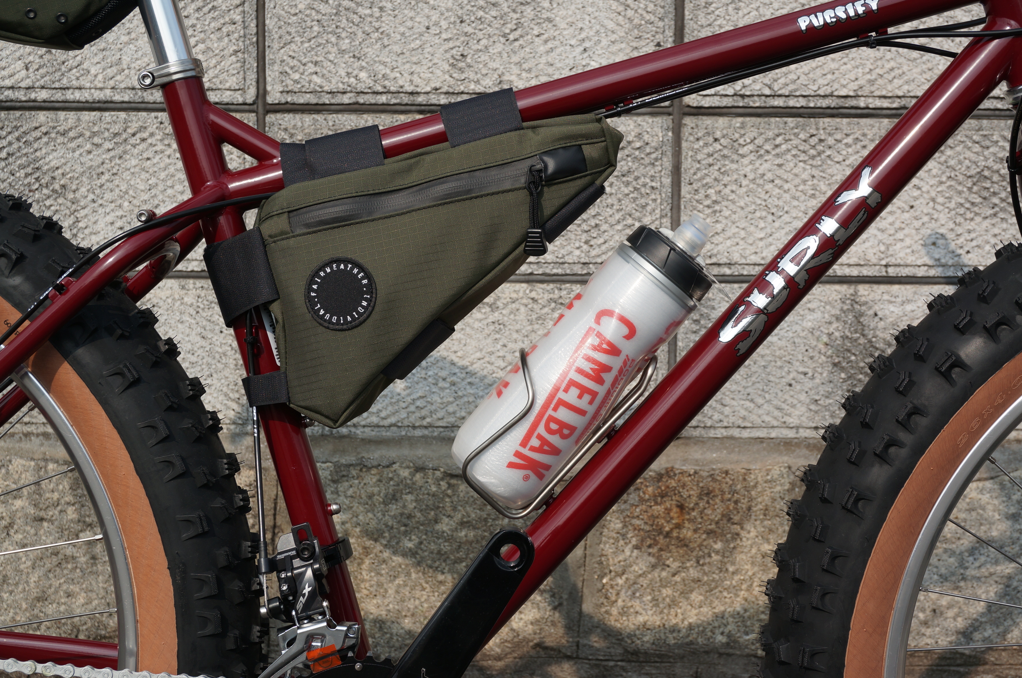 FAIRWEATHER フレームバッグ コーナーバッグ サドルバッグ | 広島の