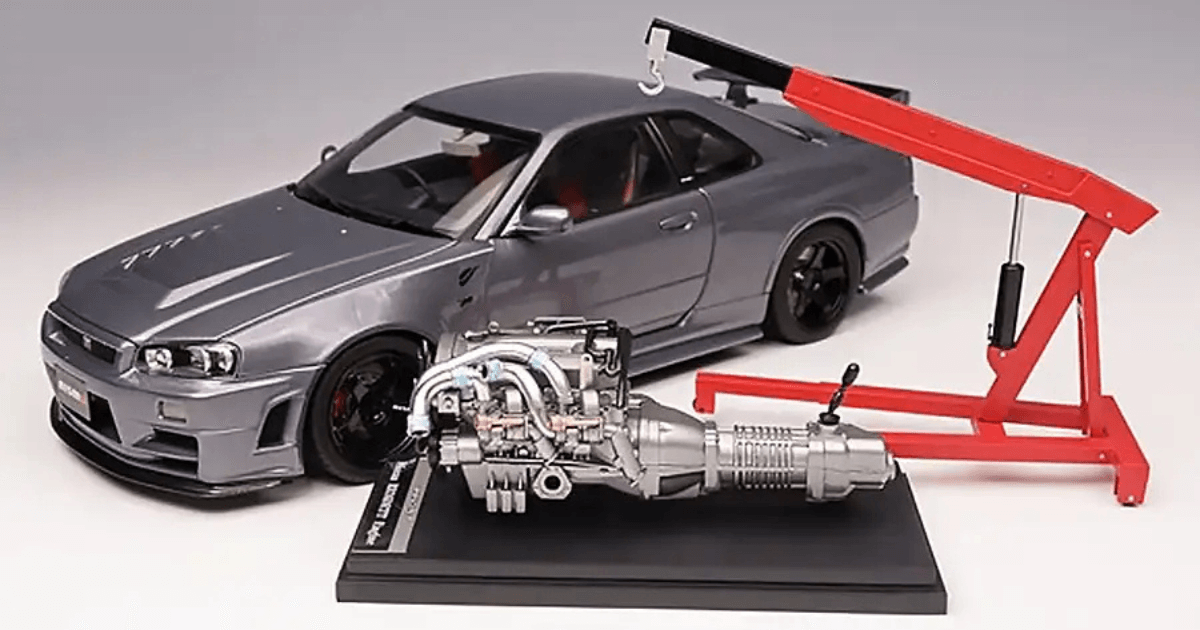 スカイラインGT-R(BNR34)の1/18スケールミニカーが販売開始 | GT-R CAR