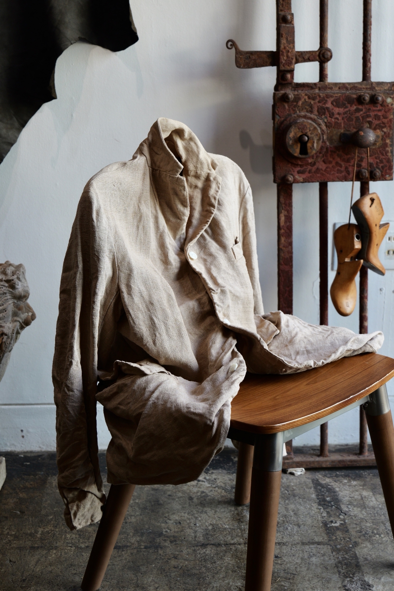 J-3. Doggy Bag Jacket. Tea Dye. Andrew Driftwood. « GULLAM グラム