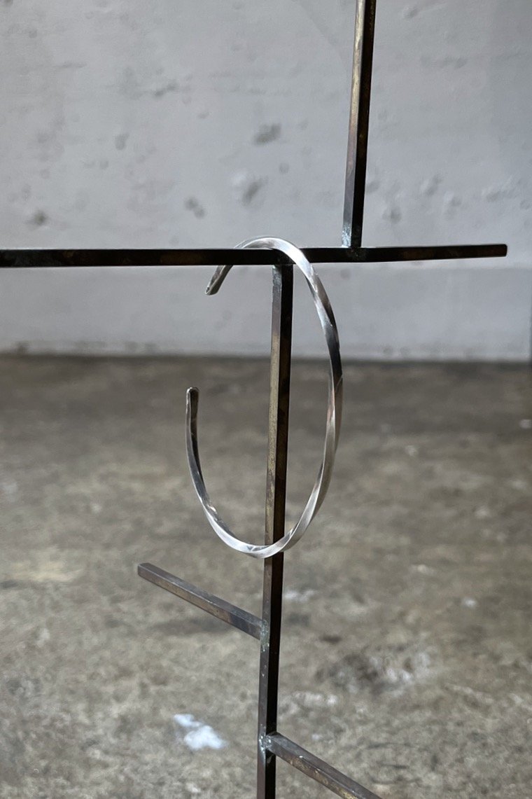 io-02-136-D. Twist Bangle. Ag950. Silver. iolom. « GULLAM グラム