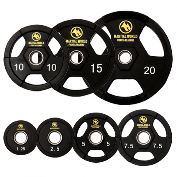 ポリウレタンオリンピックプレート（50mm） 2.5kg｜トレーニングマシン