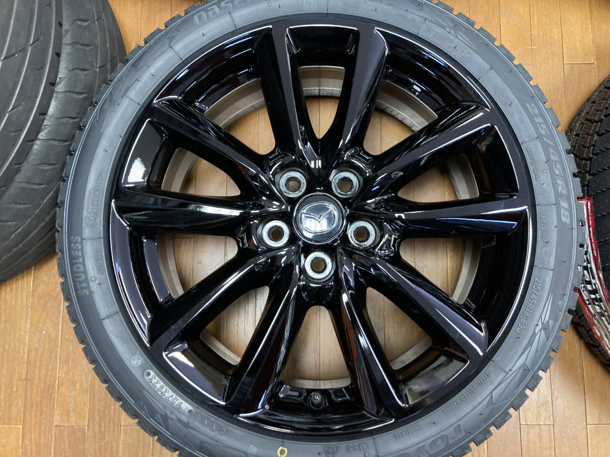 ◇新品国産タイヤ◇MAZDA マツダ3 ファストバック純正 18インチ