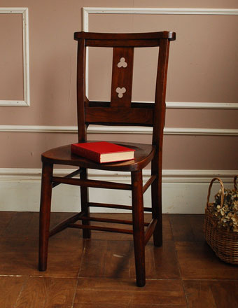 1930年代のアンティーク チャーチチェア(m-235-c)｜アンティークチェア