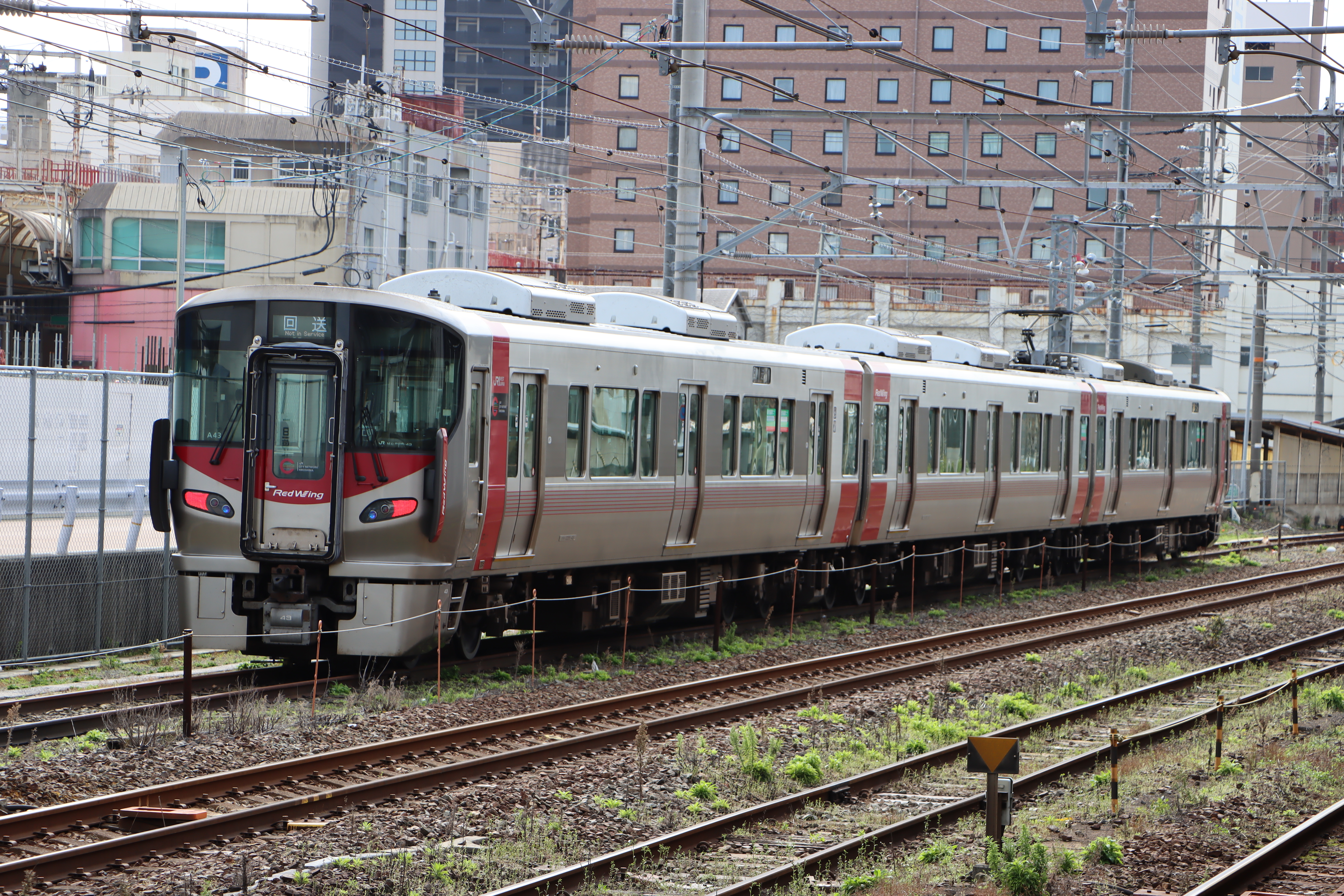 組替】広ヒロ 227系A65編成 | ハチキハ入庫便