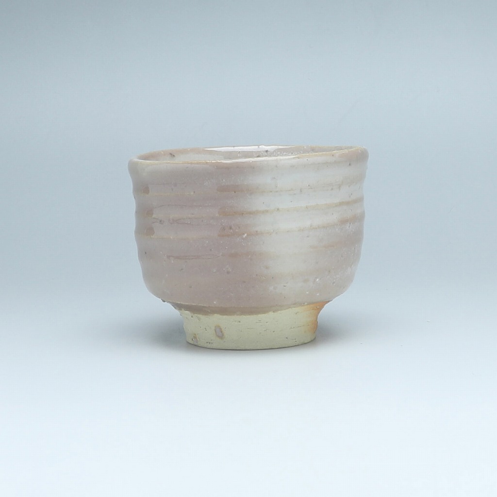 萩ぐい呑 新庄貞嗣作 木箱入 山口県指定無形文化財保持者 萩焼 | 萩焼