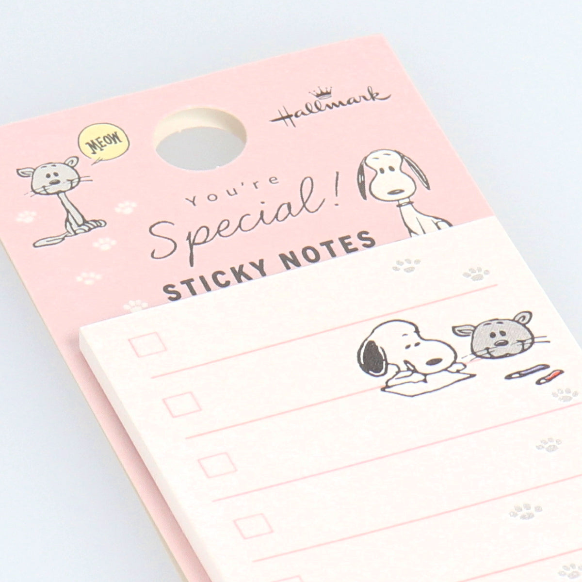 スヌーピー パープル スヌーピー×うさぎ【ToDo付箋／You're Special