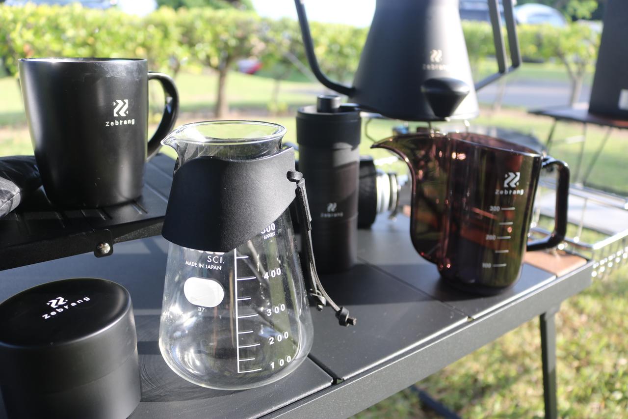 新作レビュー】ハリオ『ゼブラン』のコーヒーセットにガラスサーバーを