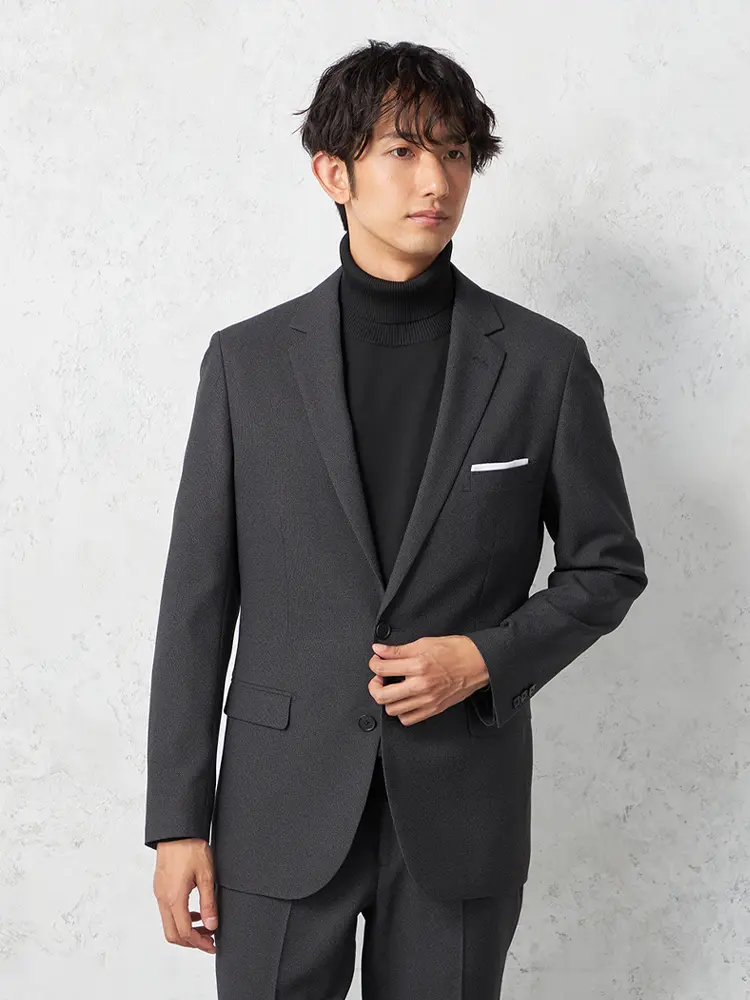 M．グレー 【TOKYO RUN】 セットアップ ジャケット 2つボタン