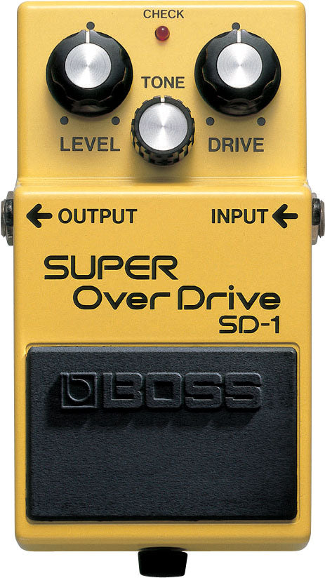 Boss SD-1 Super Overdrive Pedal for sale at Harrys Guitar Shop