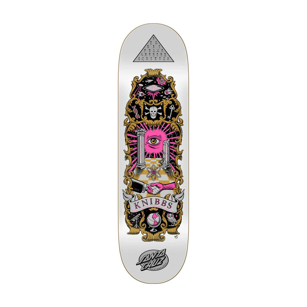8.5in x 31.6in KNIBBS CRYPTIC PRO SKATEBOARD DECK – ハスコ