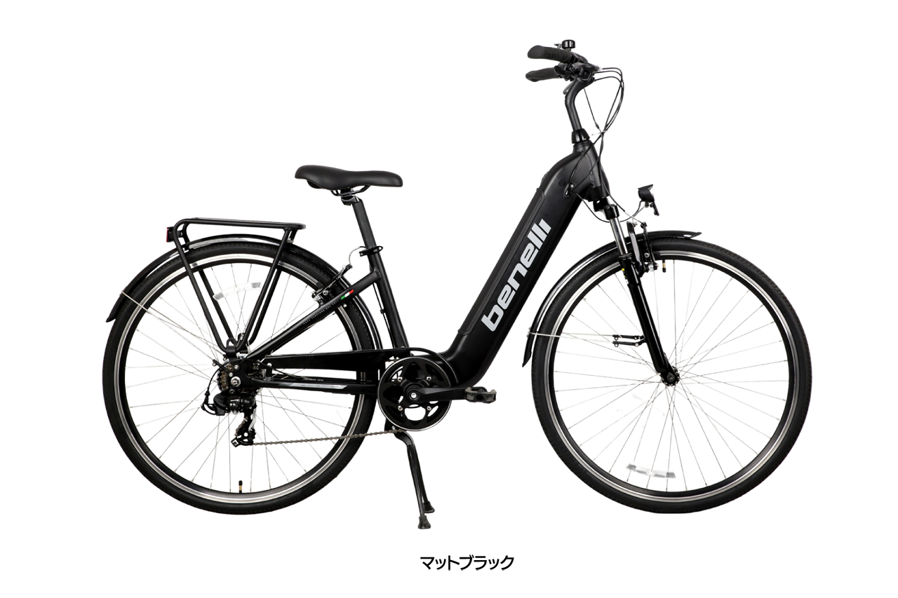 イタリア生まれの電動アシスト自転車benelli【MANTUS 27 SITY
