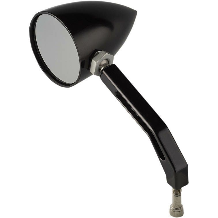 ハーレーミラー JOKER MACHINE ラウンドミラー ブラック 左右セット