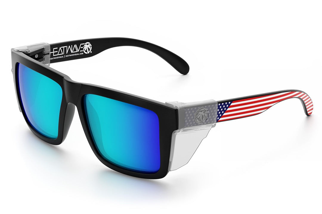 XL VISE Sunglasses : Stars and Stripes Customs | Heat Wave Visual