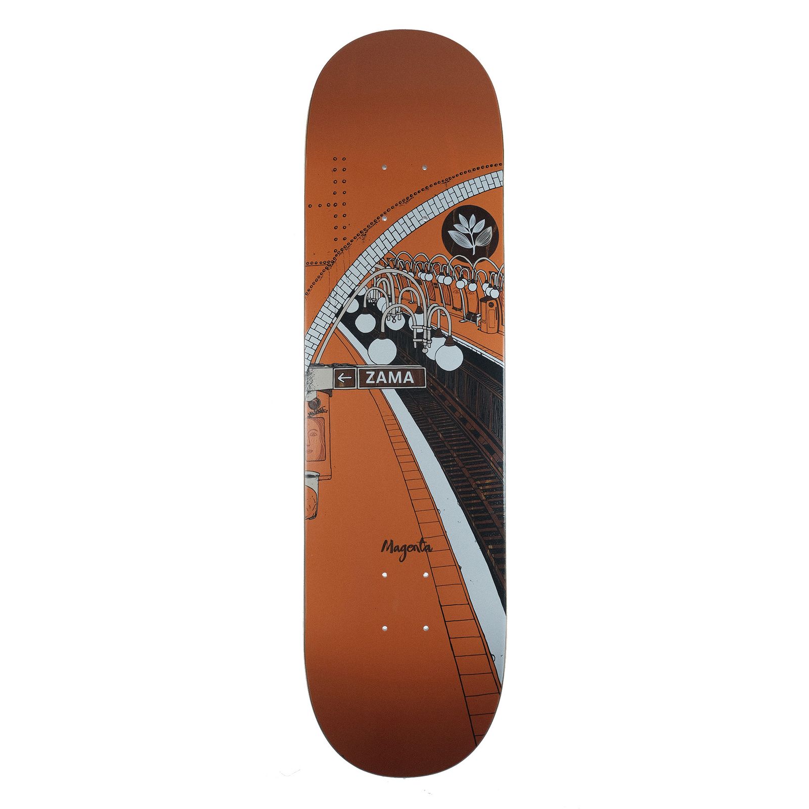 MAGENTA SKATEBOARDS - MAGENTA FA25 SHOGO ZAMA METRO SERIES 8.25