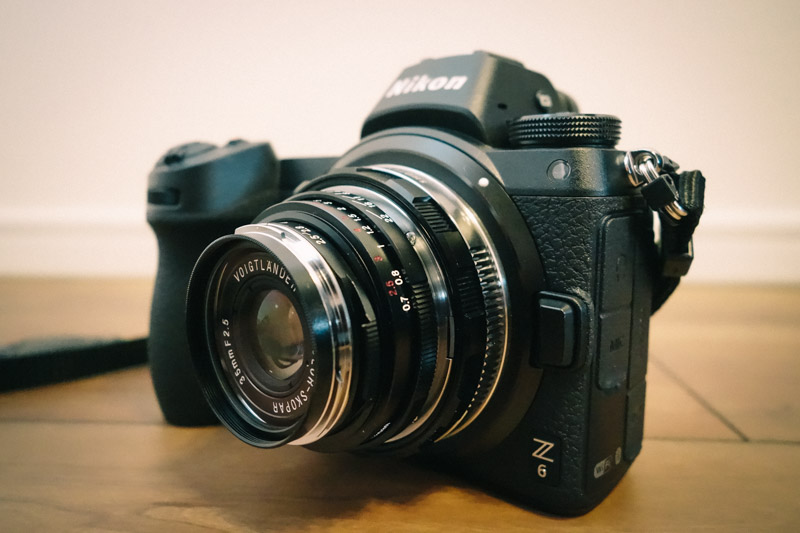 フォクトレンダー COLOR SKOPAR 35mm F2.5 PII レビュー】ニコンZ6