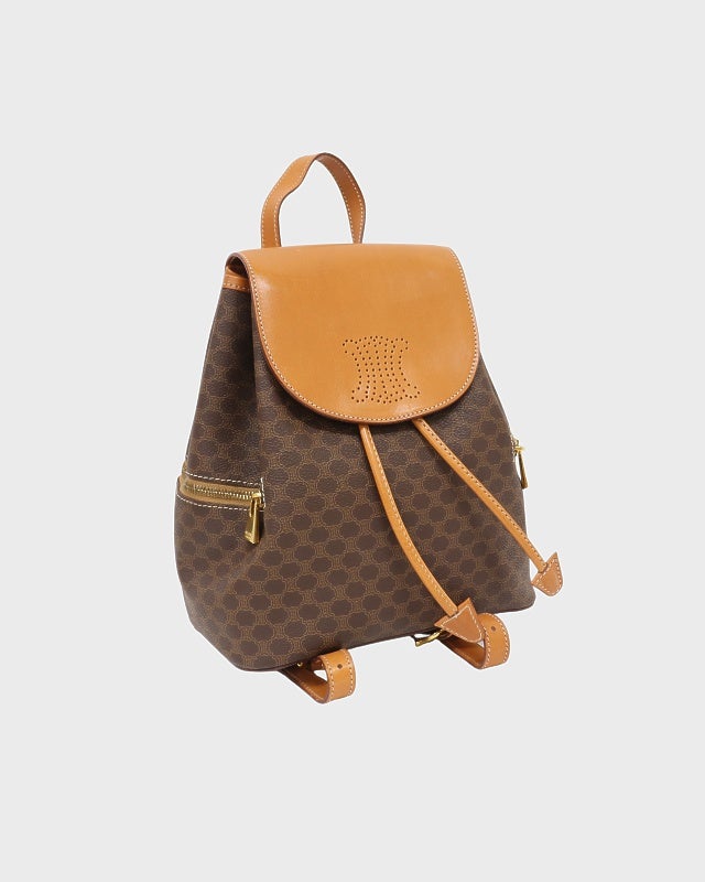 CELINE マカダム柄リュックサック | Hedy