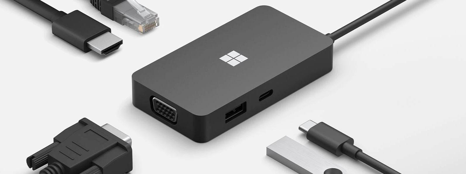 Microsoft USB-C Travel Hub - Hedmon Tech