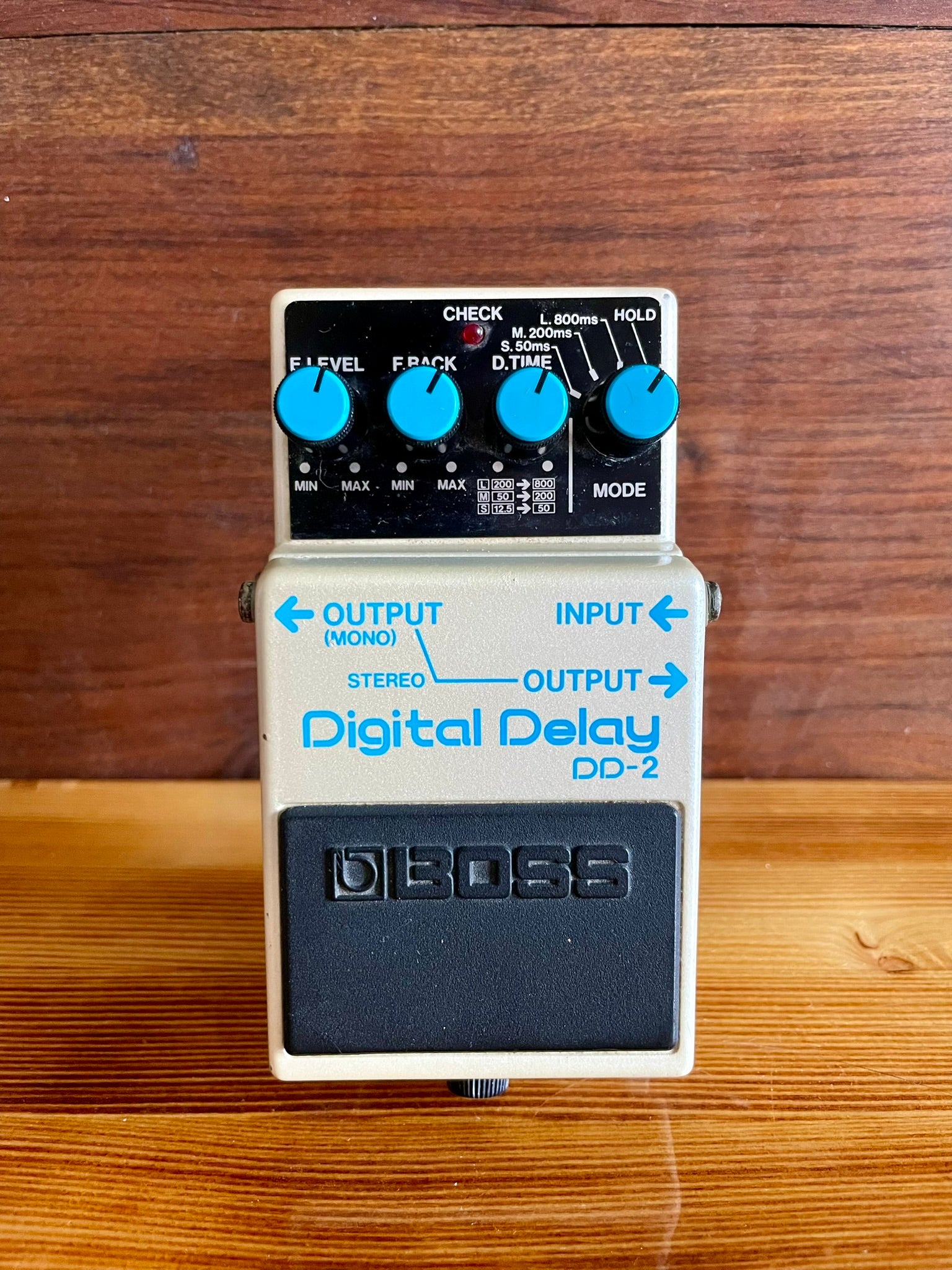 Boss DD-2 Digital Delay (Blue Label) 1983 - 1986 – Herscheid and
