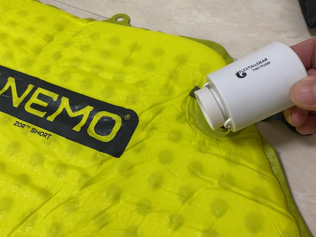 エアマットが苦手な方にオススメ！ NEMO“ZOR SHORT MUMMY