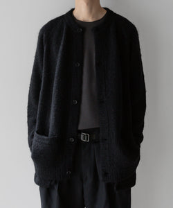 stein / シュタイン】KID MOHAIR KNIT CARDIGAN - BLACK | 公式通販