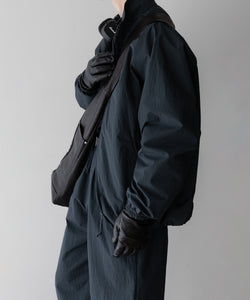 stein / シュタイン】WINDBREAKER STAND COLLAR JACKET - DARK GREY