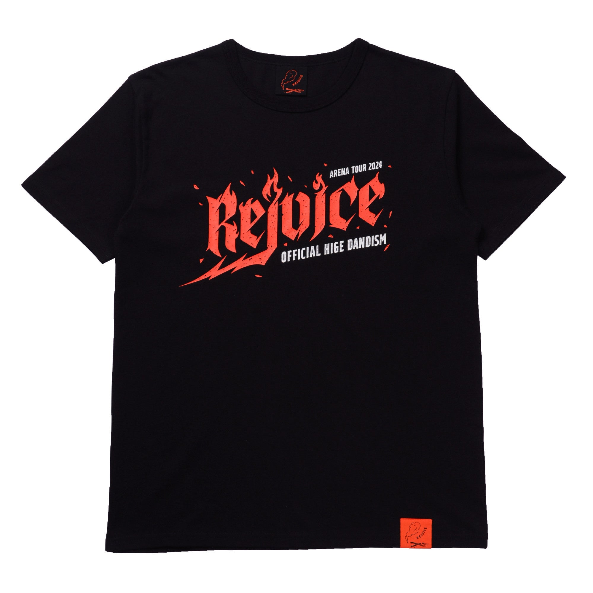 Rejoice Tシャツ ブラック – Official髭男dism ONLINE STORE