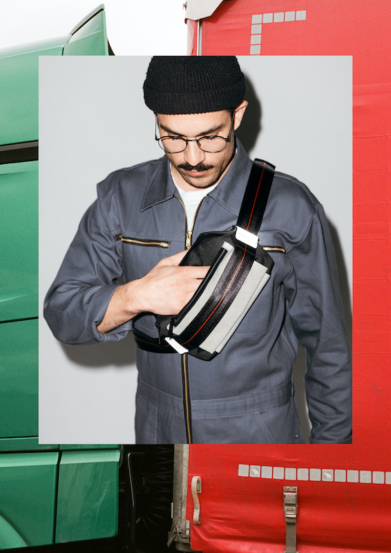 FREITAG、京都・バンコク・チューリッヒ世界3店舗限定のスリングバッグ