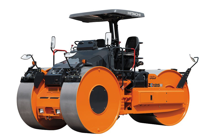 ZC125M-5マカダムローラを発売 - 日立建機