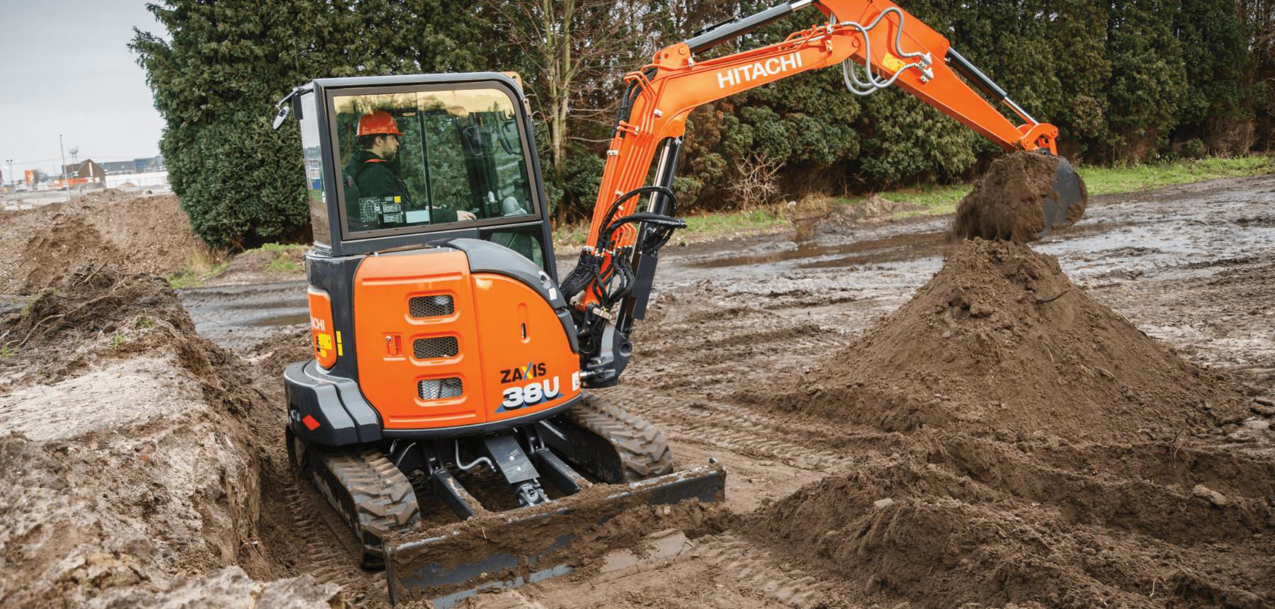 ZX38U-6 Mini Excavators - Hitachi Construction Machinery UK