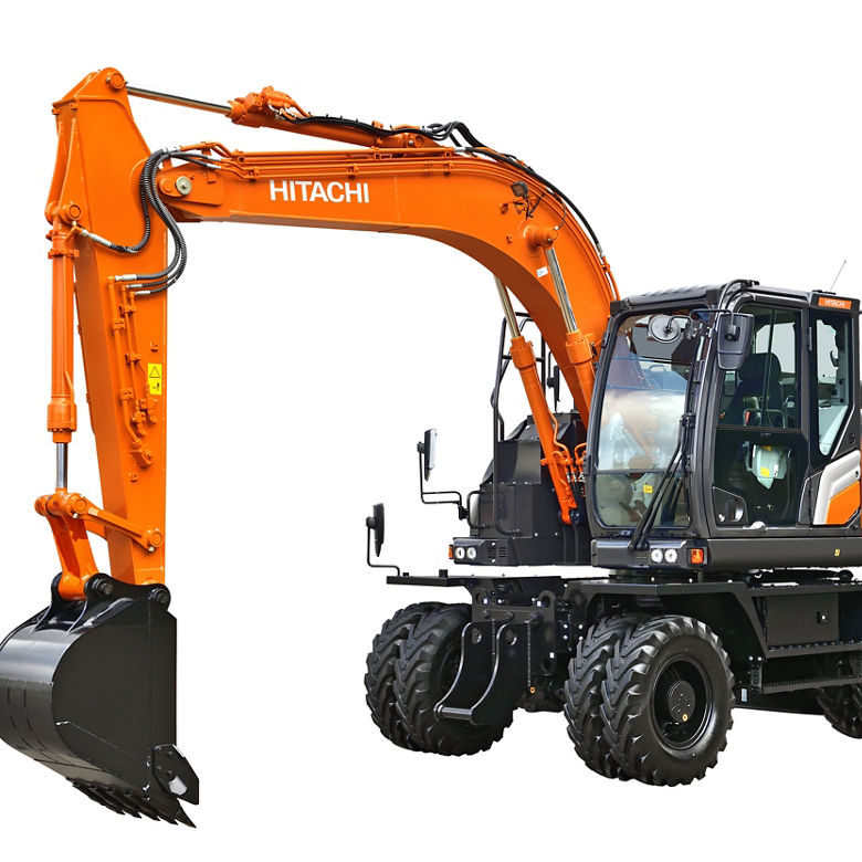 ホイール式油圧ショベルZX125W-7の受注を開始 - 日立建機