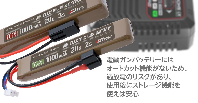 過放電を防ぐ！ ストレージ機能搭載の2S/3S 20W充電器「X1 SHOOT α」新