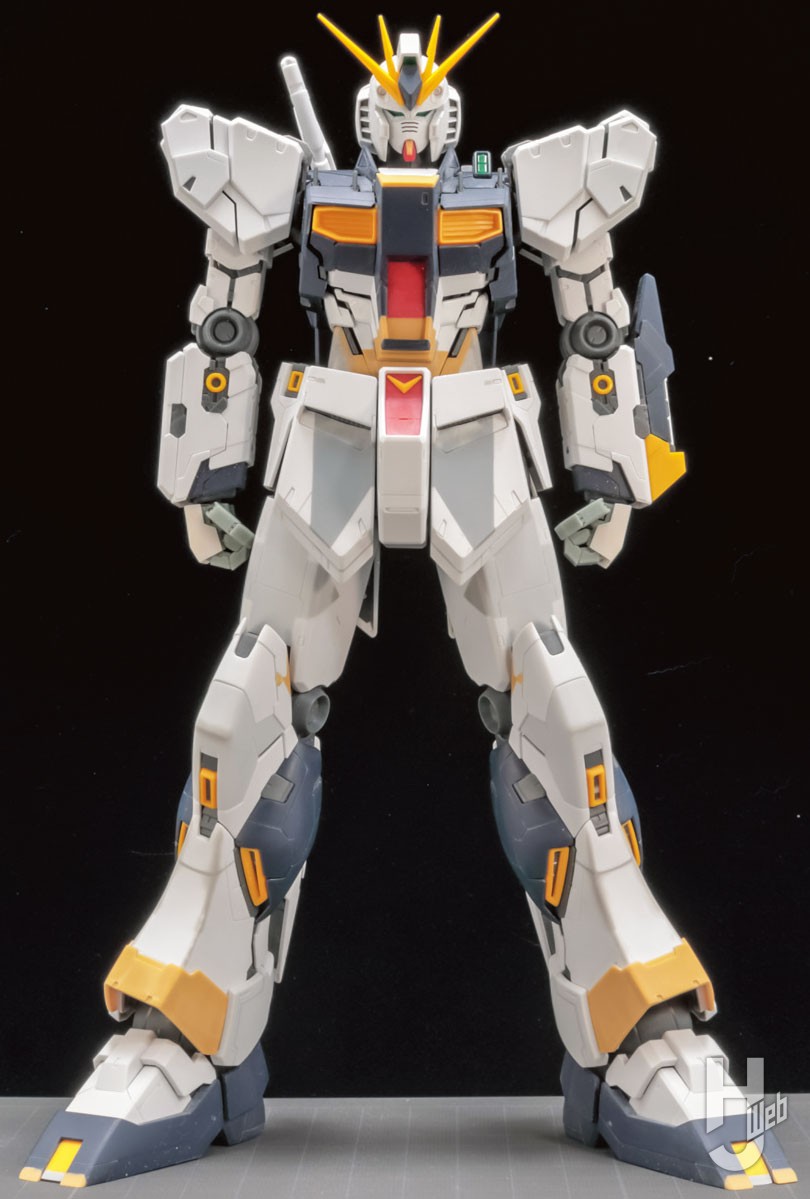 MG νガンダム Ver.Ka」を『逆シャア』のイメージで製作！ スッキリと