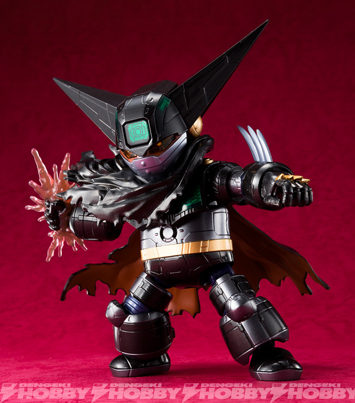 にぶい黒のボディに輝きをプラスしてAA合金ブラックゲッター新生